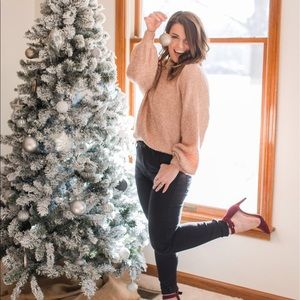 Champaign Holiday Shimmer Sweater